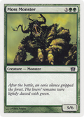 Moss Monster (8ED-267) - 8th Edition Foil