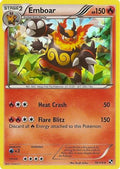 Emboar - 19/114 (Cracked Ice Holo)/114  - Holofoil Deck Exclusives - Holo Rare