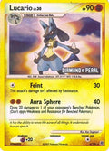 Lucario - 6/130 [Diamond & Pearl]/130  - Reverse Holofoil Burger King Promos - Promo