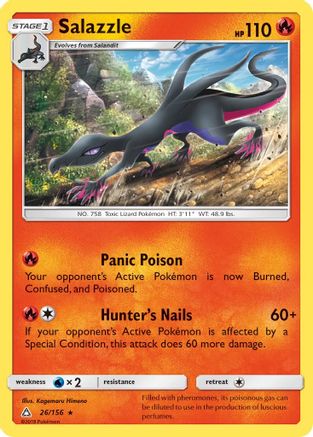 Salazzle  SM  Ultra Prism - Rare