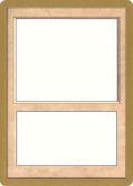 Blank Card (WC99-00B) - World Championship Decks 1999