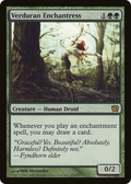 Verduran Enchantress (9ED-279) - 9th Edition