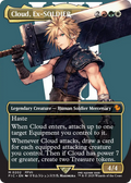 Cloud, Ex-SOLDIER (Borderless) (FIC-202) - Commander: FINAL FANTASY Foil