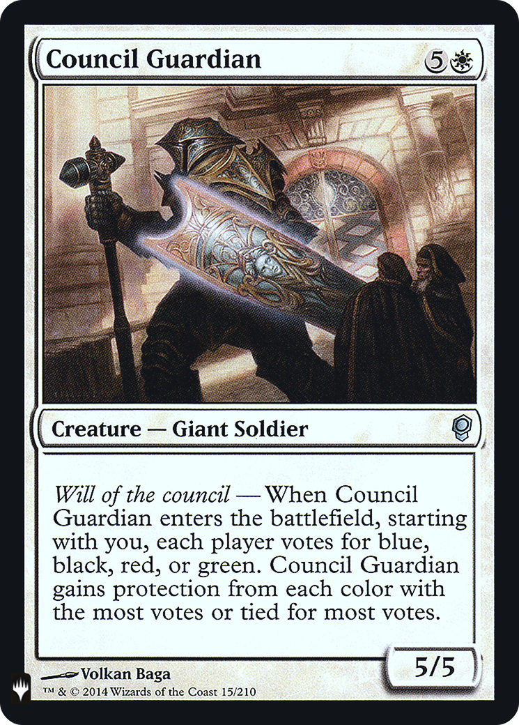 Council Guardian (LIST-015) - The List Foil
