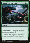 Strength of the Pack (RIX-145) - Rivals of Ixalan