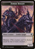 Zombie Knight (TSCD-015) - Starter Commander Deck Tokens
