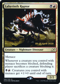 Labyrinth Raptor (PRE-193) - Ikoria: Lair of Behemoths Promos Foil