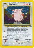 Clefable (1) (1) 001  - Unlimited Holofoil Jungle - Holo Rare