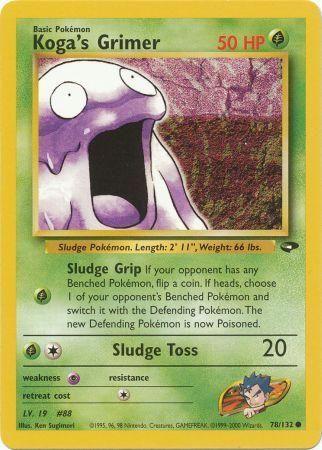 Koga's Grimer 078  - Unlimited Gym Challenge - Common