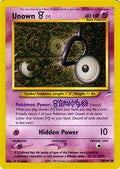 Unown [V] 089  - Unlimited Neo Destiny - Common