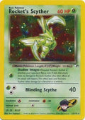 Rocket's Scyther 013  - Unlimited Holofoil Gym Heroes - Holo Rare