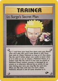 Lt. Surge's Secret Plan 107  - Unlimited Gym Challenge - Rare