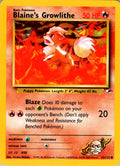 Blaine's Growlithe (62) (62) 062  - Unlimited Gym Heroes - Common