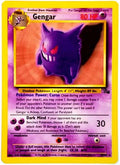 Gengar (20) (20) 020  - Unlimited Fossil - Rare