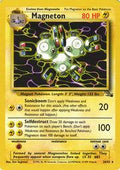 Magneton (11) (11) 011  - Unlimited Holofoil Fossil - Holo Rare