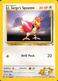 Lt. Surge's Spearow (52) (52) 052  - Unlimited Gym Heroes - Uncommon