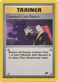Giovanni's Last Resort 105  - Unlimited Gym Challenge - Rare