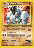 Giovanni's Machoke 042  - Unlimited Gym Challenge - Uncommon