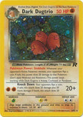 Dark Dugtrio (6) (6) 006  - Unlimited Holofoil Team Rocket - Holo Rare