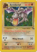 Aerodactyl (1) (1) 001  - Unlimited Holofoil Fossil - Holo Rare