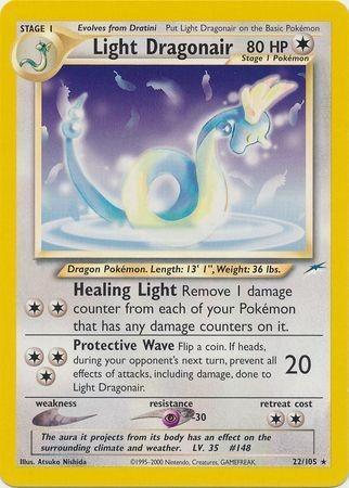 Light Dragonair/105  - Unlimited Neo Destiny - Rare