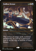 Endless Detour (Gilded Foil) (SNC-370) - Streets of New Capenna: (Showcase) Foil