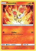 Fennekin (14) (14) 014/131  SM  Forbidden Light - Common