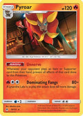 Pyroar  - Reverse Holofoil SM  Forbidden Light - Holo Rare