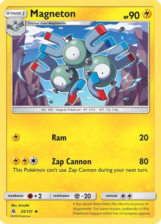 Magneton/131  SM  Forbidden Light - Uncommon