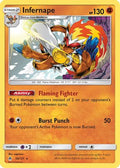 Infernape 059  - Reverse Holofoil SM  Forbidden Light - Holo Rare