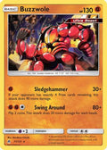 Buzzwole 077  SM  Forbidden Light - Rare