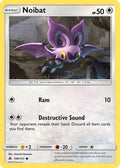 Noibat  - Reverse Holofoil SM  Forbidden Light - Common