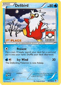 Delibird - 38/149 (Pokemon League) [1st Place]/149  - Reverse Holofoil League & Championship Cards - Promo
