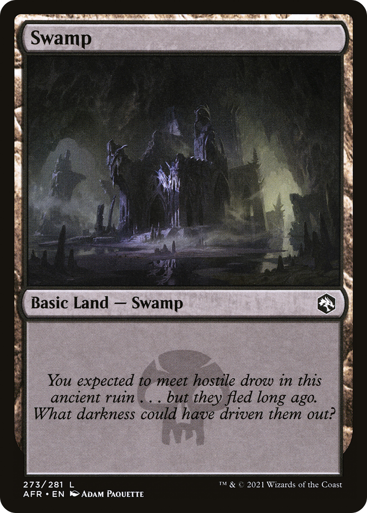 Swamp (273) (AFR-273) - Adventures in the Forgotten Realms