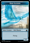 Bird Illusion (TRVR-005) - Ravnica Remastered Tokens Foil