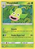 Weepinbell  - Reverse Holofoil SM  Celestial Storm - Uncommon