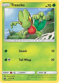Treecko (8) (8) 008  - Reverse Holofoil SM  Celestial Storm - Common