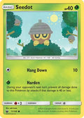 Seedot (11)  - Reverse Holofoil SM  Celestial Storm - Common