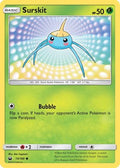 Surskit  - Reverse Holofoil SM  Celestial Storm - Common