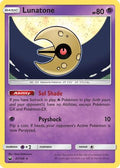 Lunatone  - Reverse Holofoil SM  Celestial Storm - Holo Rare