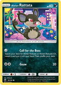 Alolan Rattata 084  - Reverse Holofoil SM  Celestial Storm - Common