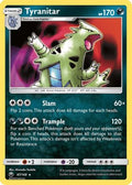 Tyranitar 087/168  - Reverse Holofoil SM  Celestial Storm - Holo Rare