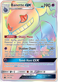 Banette GX (Secret)  - Holofoil SM  Celestial Storm - Secret Rare
