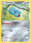 Beldum (92) (92) 092  - Reverse Holofoil SM  Celestial Storm - Common