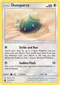 Dunsparce 110/168  - Reverse Holofoil SM  Celestial Storm - Uncommon