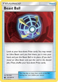 Beast Ball 125/168  SM  Celestial Storm - Uncommon