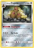 Alolan Dugtrio (Cosmos Holo) 087/149  - Holofoil Blister Exclusives - Promo