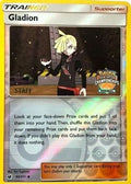 Gladion - 95/111 (Regional Championships) [Staff]/111  - Reverse Holofoil League & Championship Cards - Promo