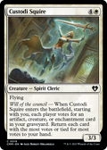 Custodi Squire (CMM-019) - Commander Masters