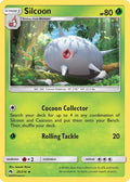 Silcoon  - Reverse Holofoil SM  Lost Thunder - Uncommon